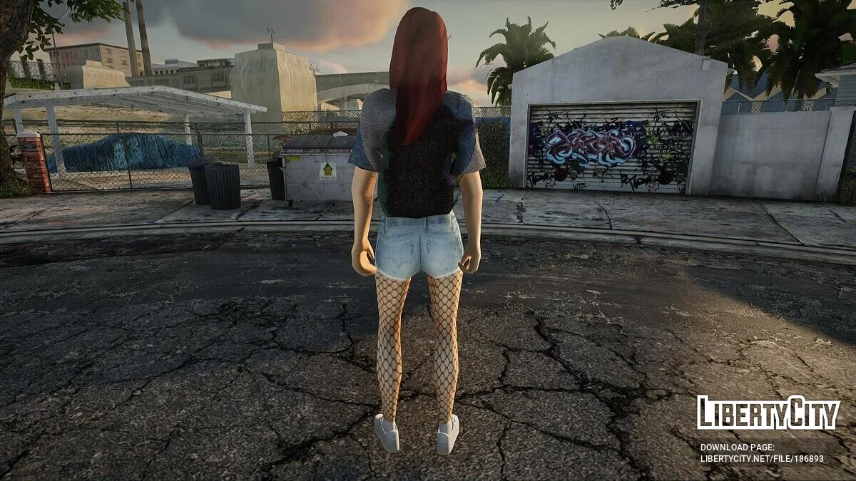 Модная девушка / GTA San Andreas