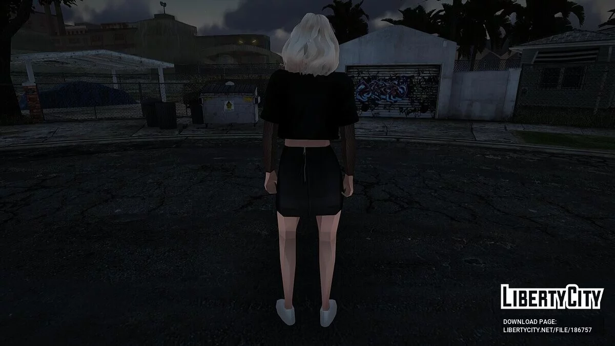Симпатичная блондинка / GTA San Andreas