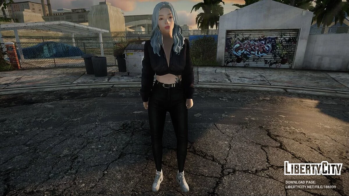Симпатичная девушка / GTA San Andreas