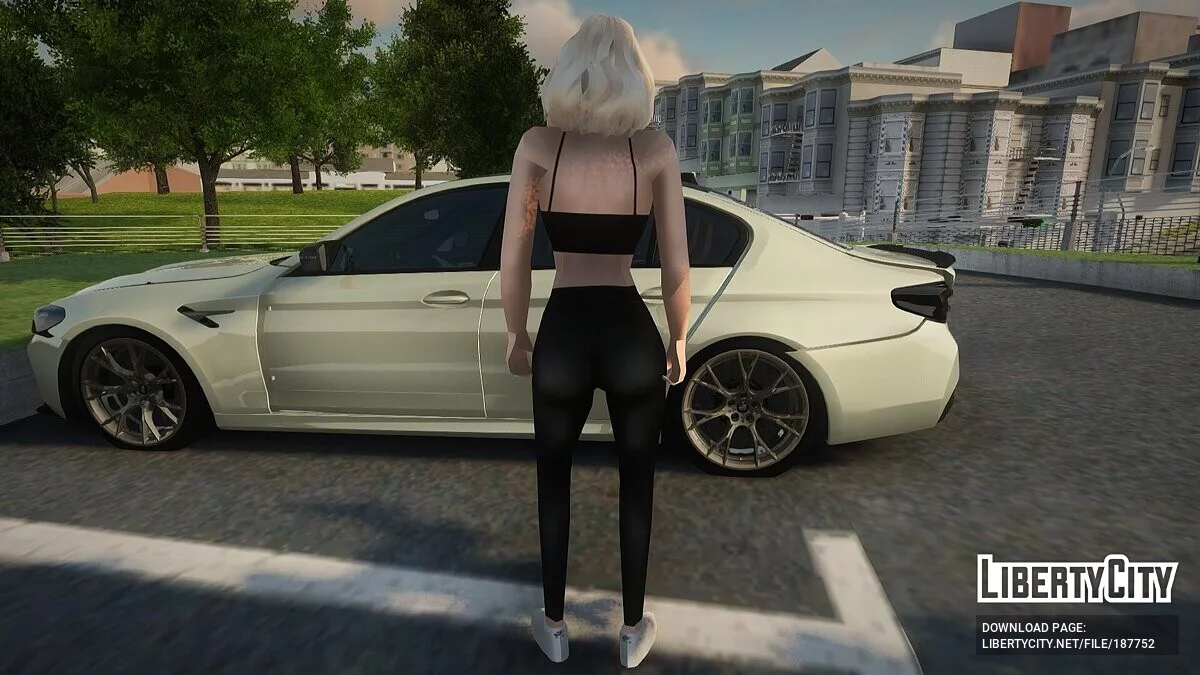 Модная блондинка / GTA San Andreas
