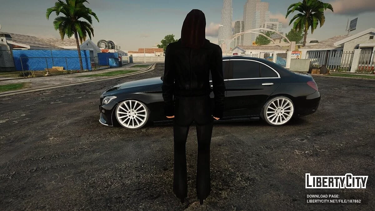 Модная брюнетка / GTA San Andreas