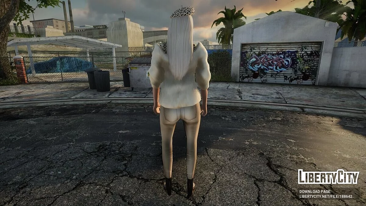 Девушка в модном наряде / GTA San Andreas