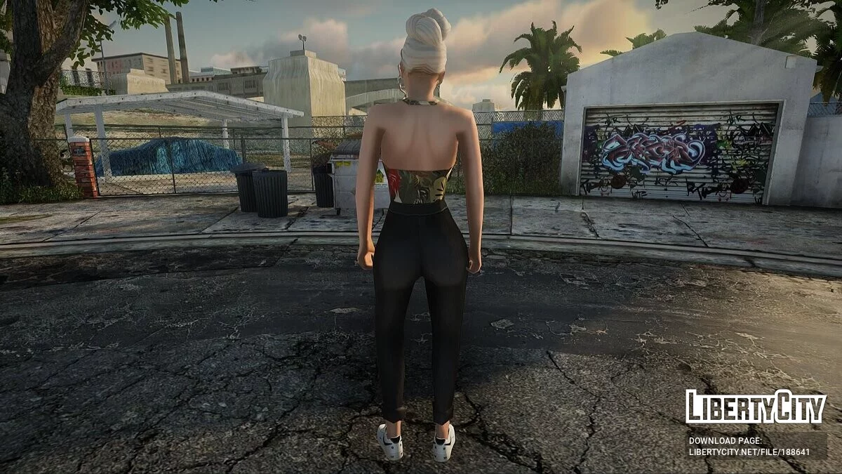 Симпатичная блондинка / GTA San Andreas