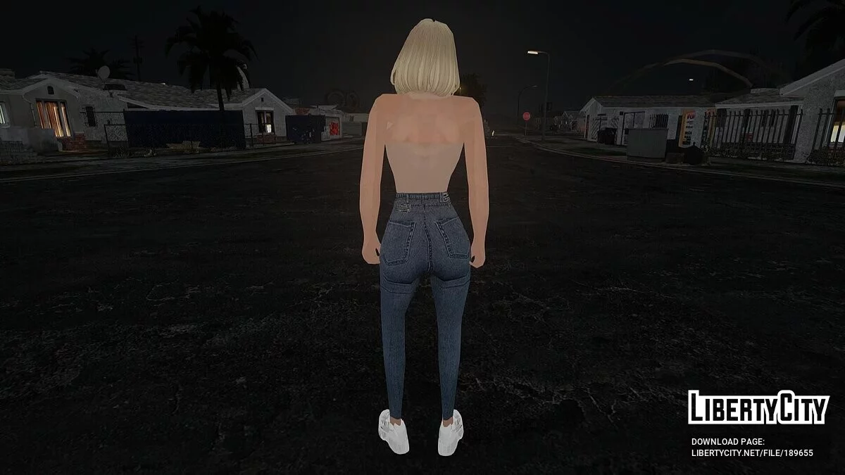 Симпатичная блондинка / GTA San Andreas