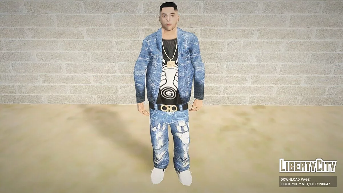 Парень в повседневной одежде / GTA San Andreas