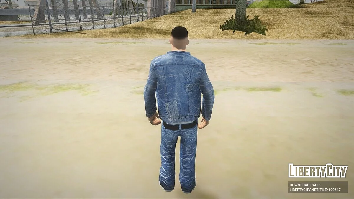 Парень в повседневной одежде / GTA San Andreas