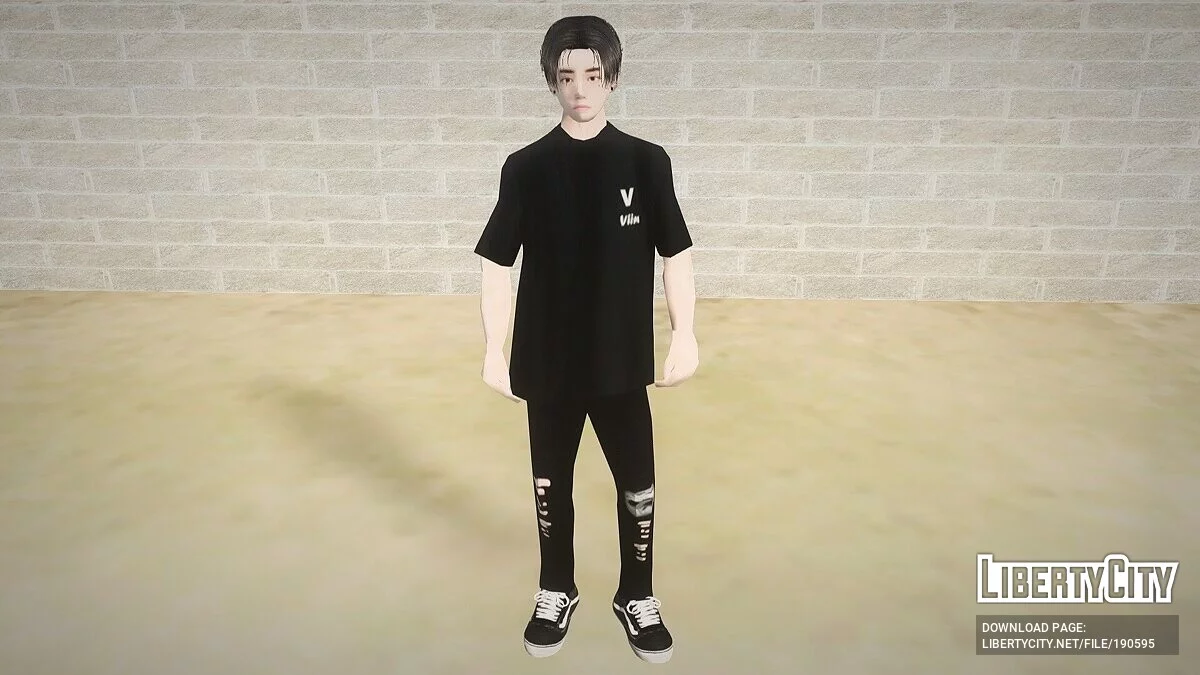 Парень в повседневной одежде / GTA San Andreas