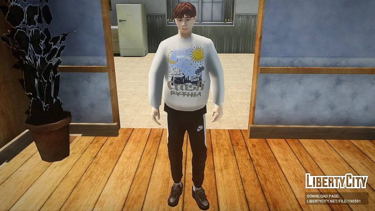 Парень в повседневной одежде / GTA San Andreas