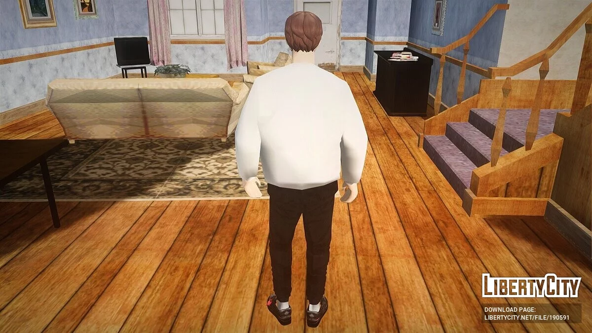 Парень в повседневной одежде / GTA San Andreas