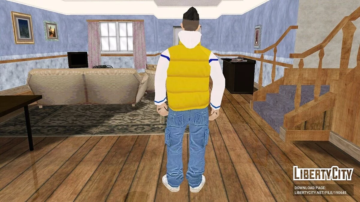 Парень в повседневной одежде / GTA San Andreas