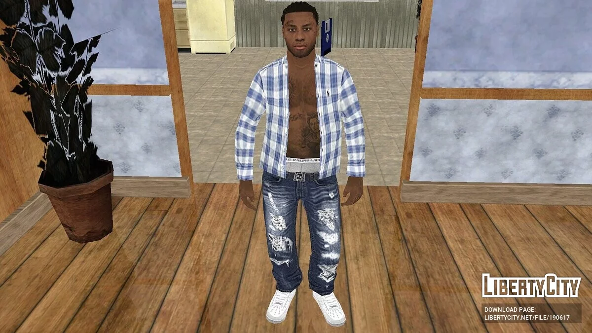 Парень в повседневной одежде / GTA San Andreas