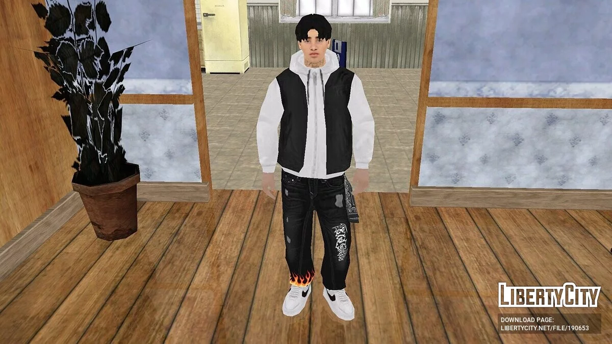 Парень в повседневной одежде / GTA San Andreas