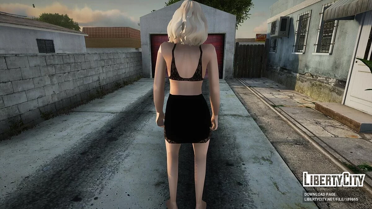 Сексуальная блондинка / GTA San Andreas