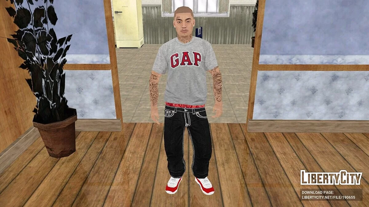 Татуированный парень / GTA San Andreas