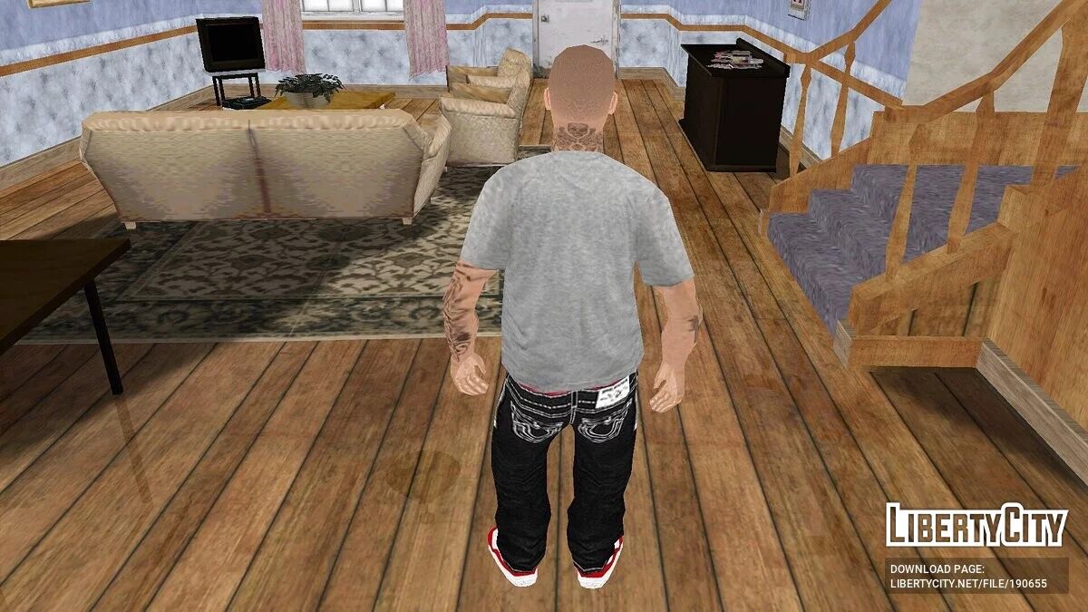Татуированный парень / GTA San Andreas
