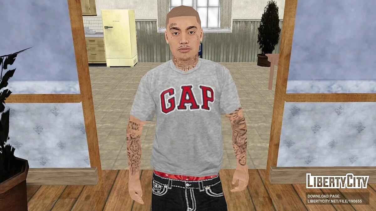 Татуированный парень / GTA San Andreas