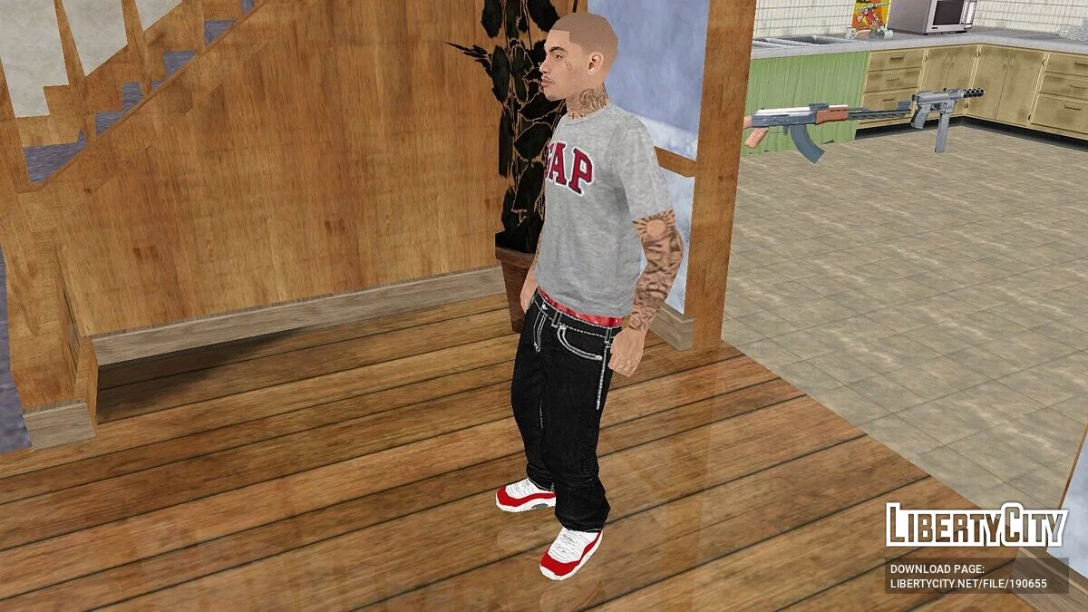 Татуированный парень / GTA San Andreas