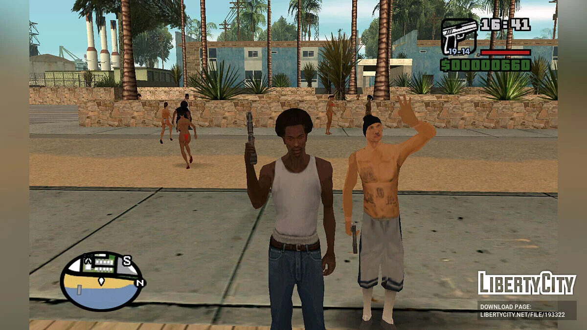 Члены азиатских банд (SA Style) / GTA San Andreas