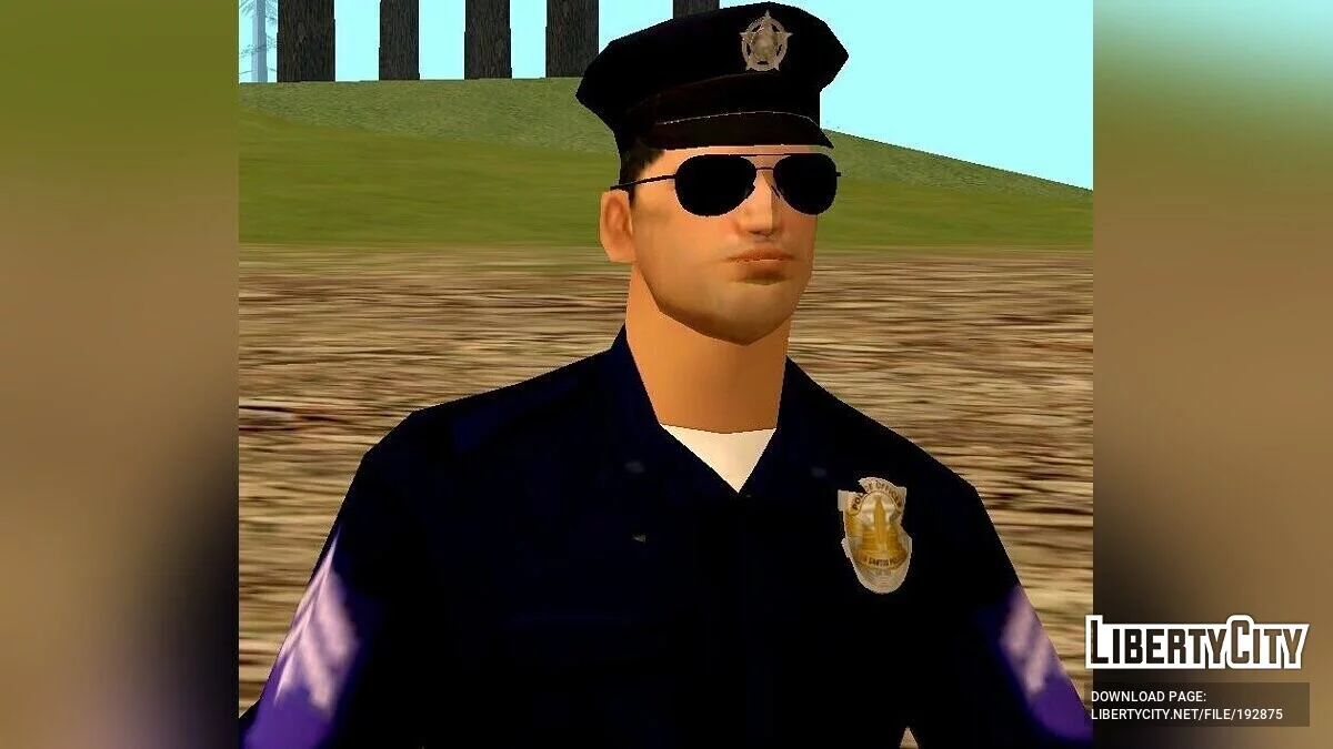 Новые полицейские LSPD в стиле GTA 5 / GTA San Andreas