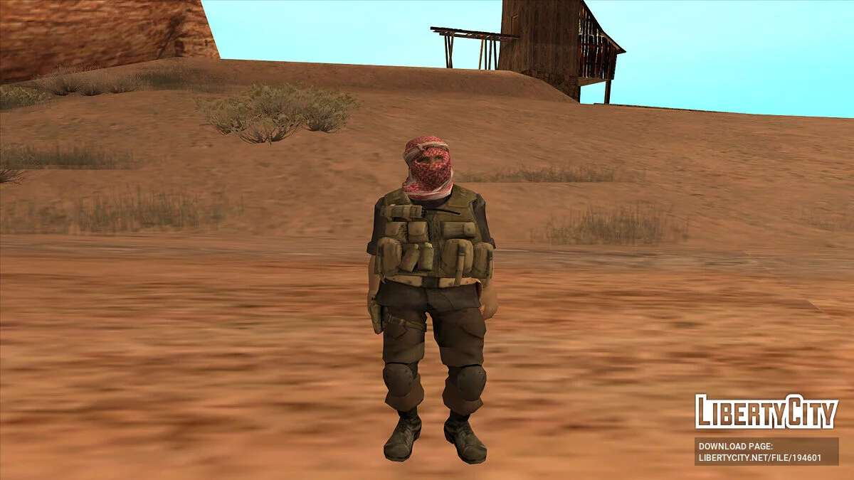 Сепаратисты из Call of Duty 4 Modern Warfare / GTA San Andreas