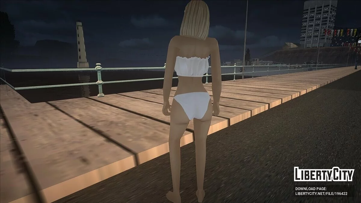 Девушка в нижнем белье / GTA San Andreas