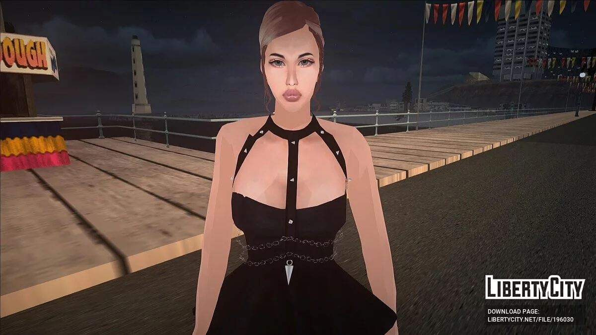 Девушка в симпатичном платье / GTA San Andreas