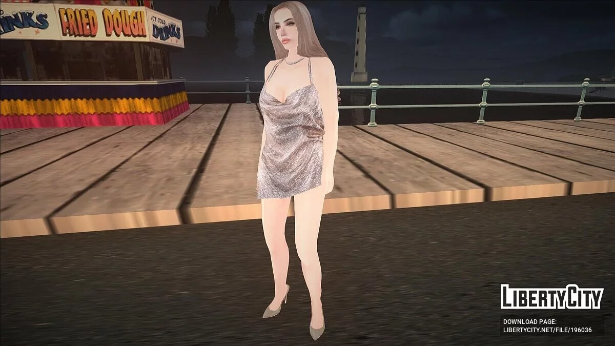 Девушка в вечернем платье / GTA San Andreas