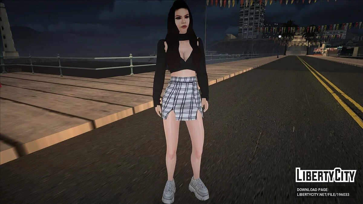 Симпатичная девушка / GTA San Andreas