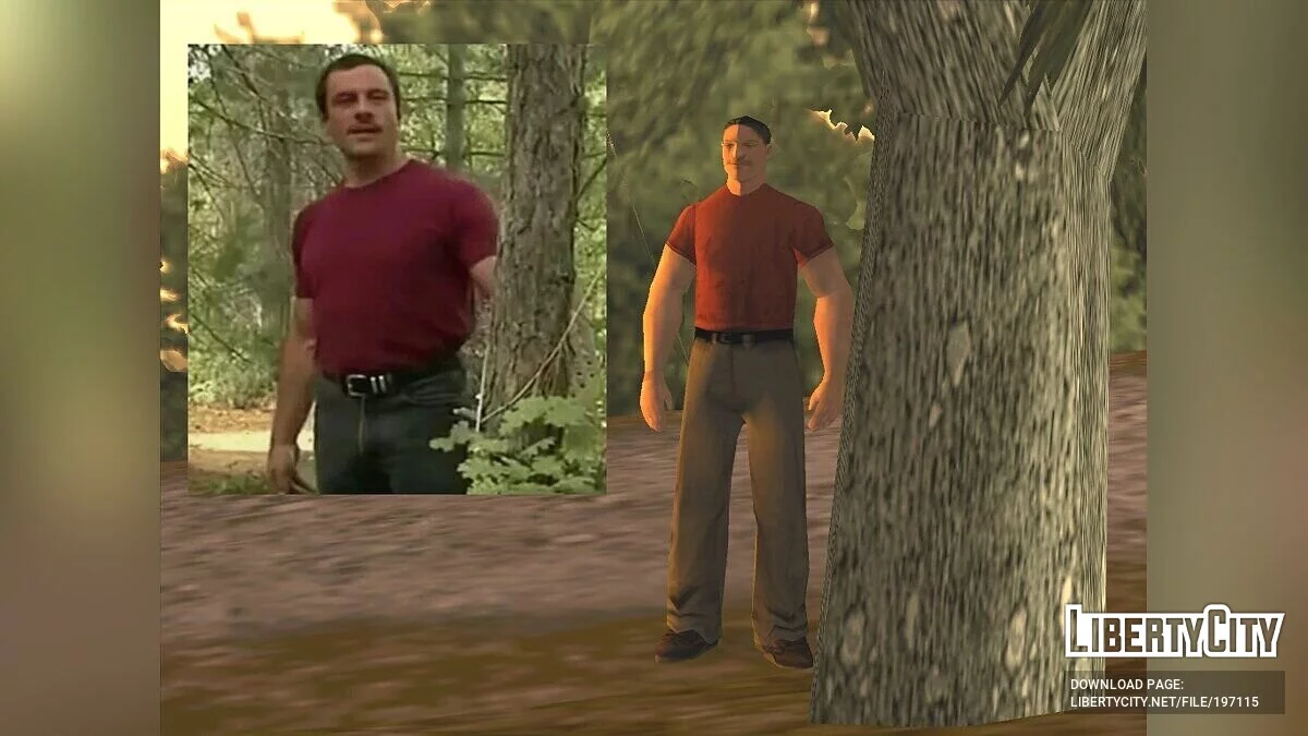 Скины актёров из Gachimuchi / GTA San Andreas