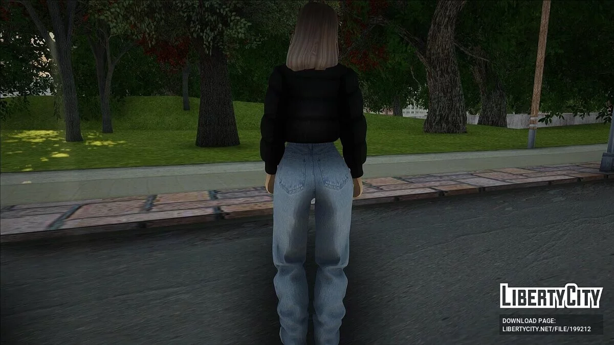 Модная девочка-подросток / GTA San Andreas