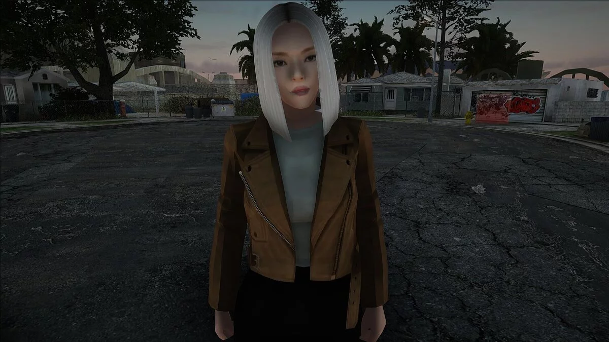 Новый скин блондинки / GTA San Andreas