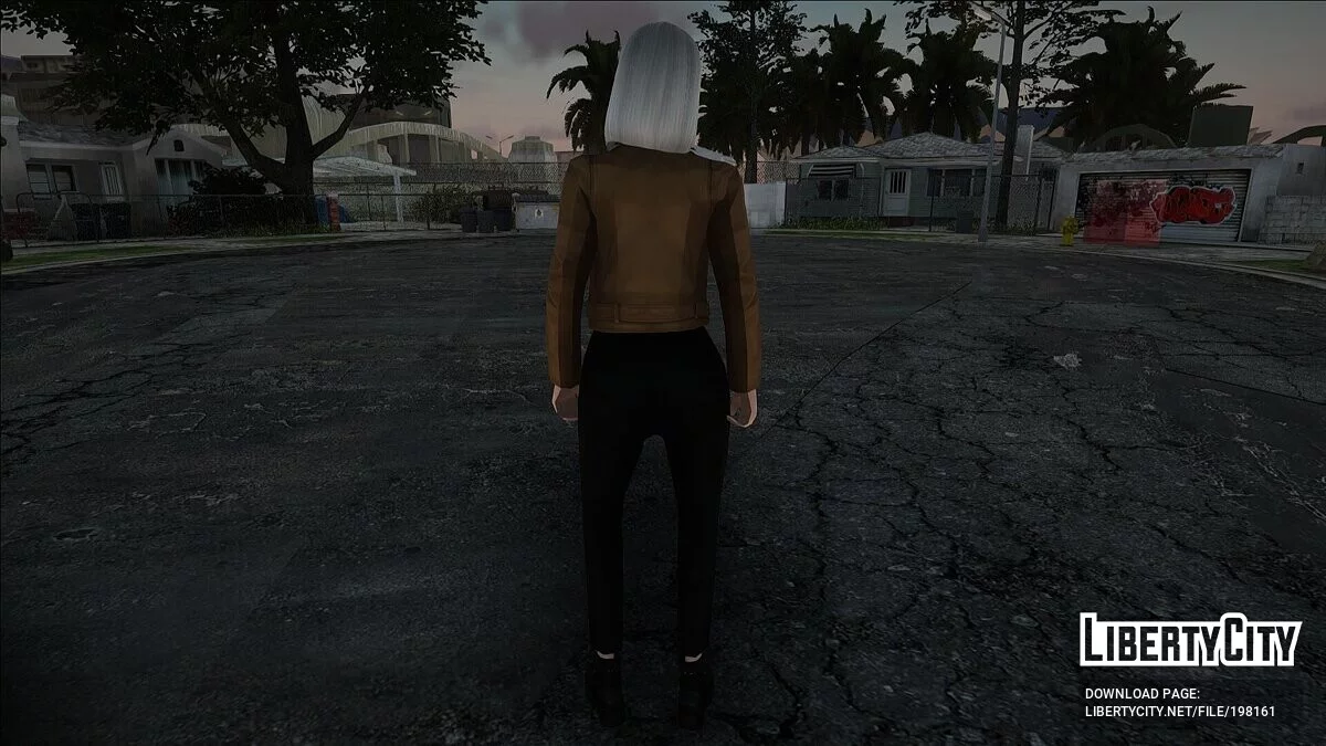 Новый скин блондинки / GTA San Andreas