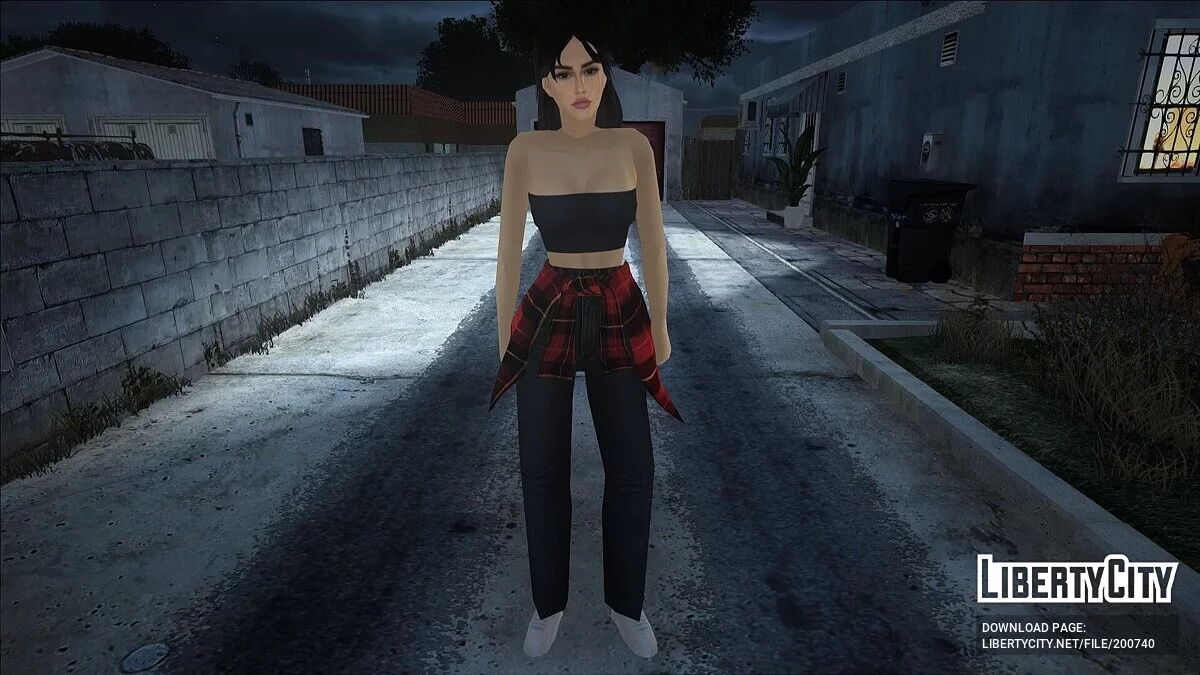 Симпатичная девушка / GTA San Andreas