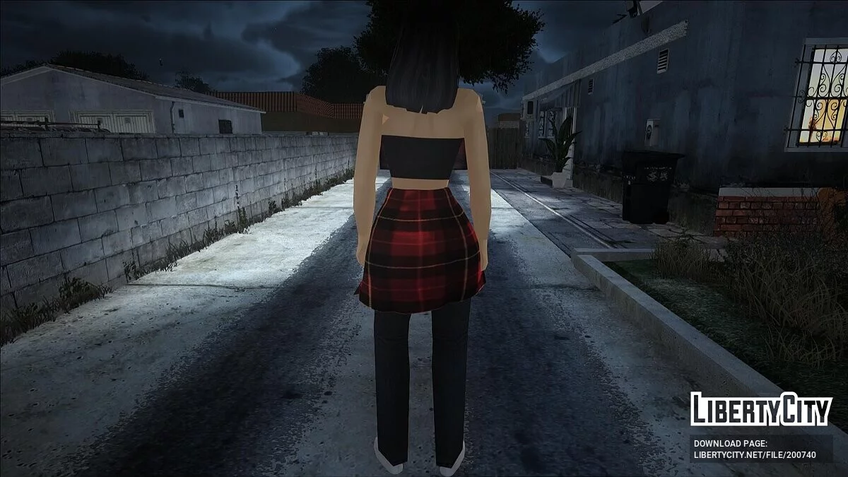 Симпатичная девушка / GTA San Andreas
