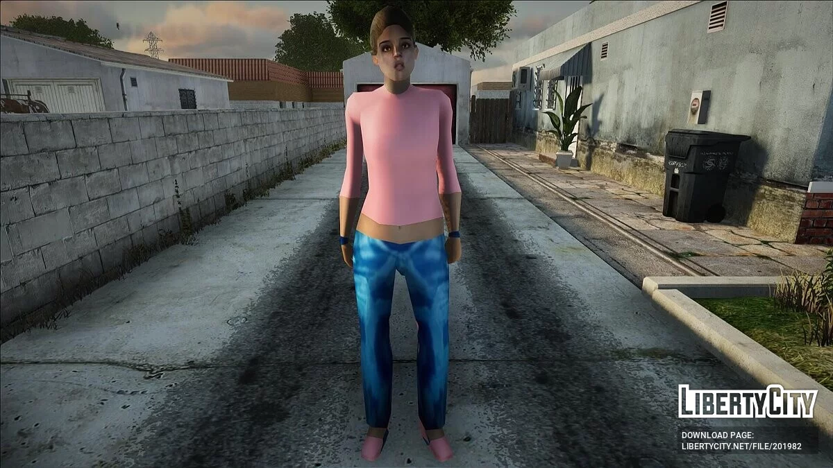 Люсия из GTA 6 (LQ) / GTA San Andreas