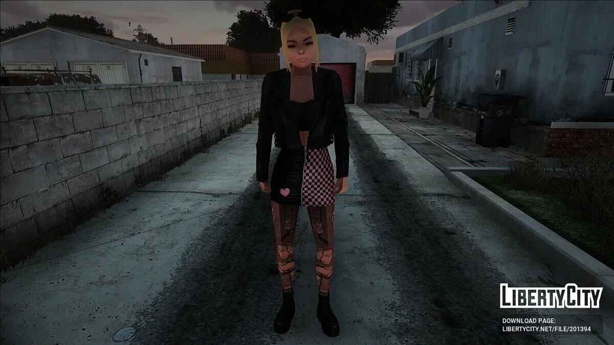 Модная блондинка / GTA San Andreas