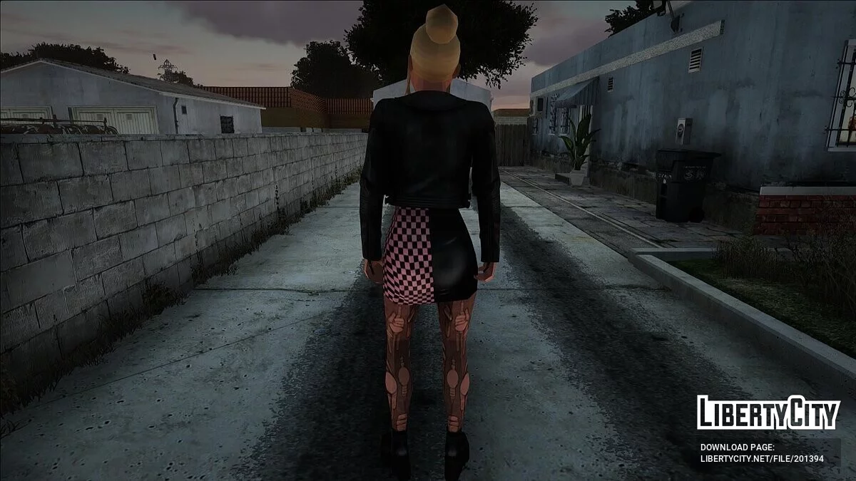 Модная блондинка / GTA San Andreas
