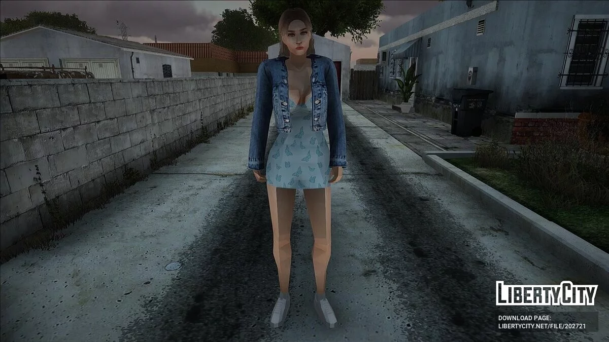 Девушка в платье / GTA San Andreas