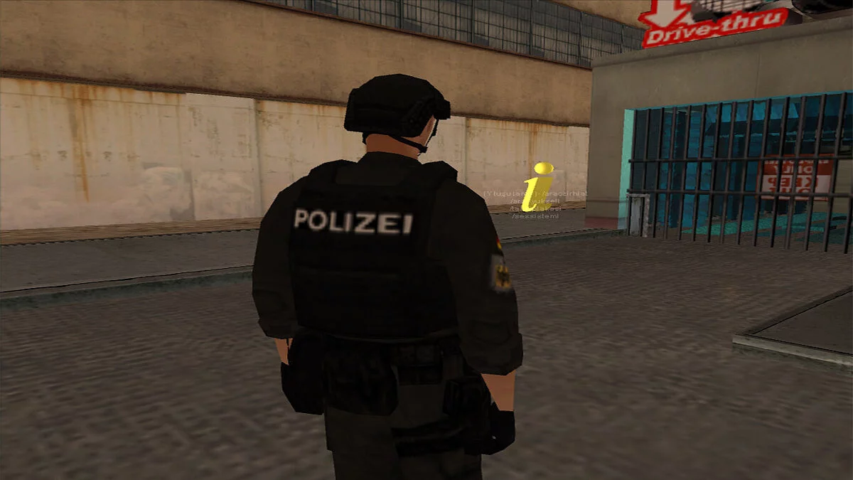 Немецский солдат отряда GSG-9 / GTA San Andreas