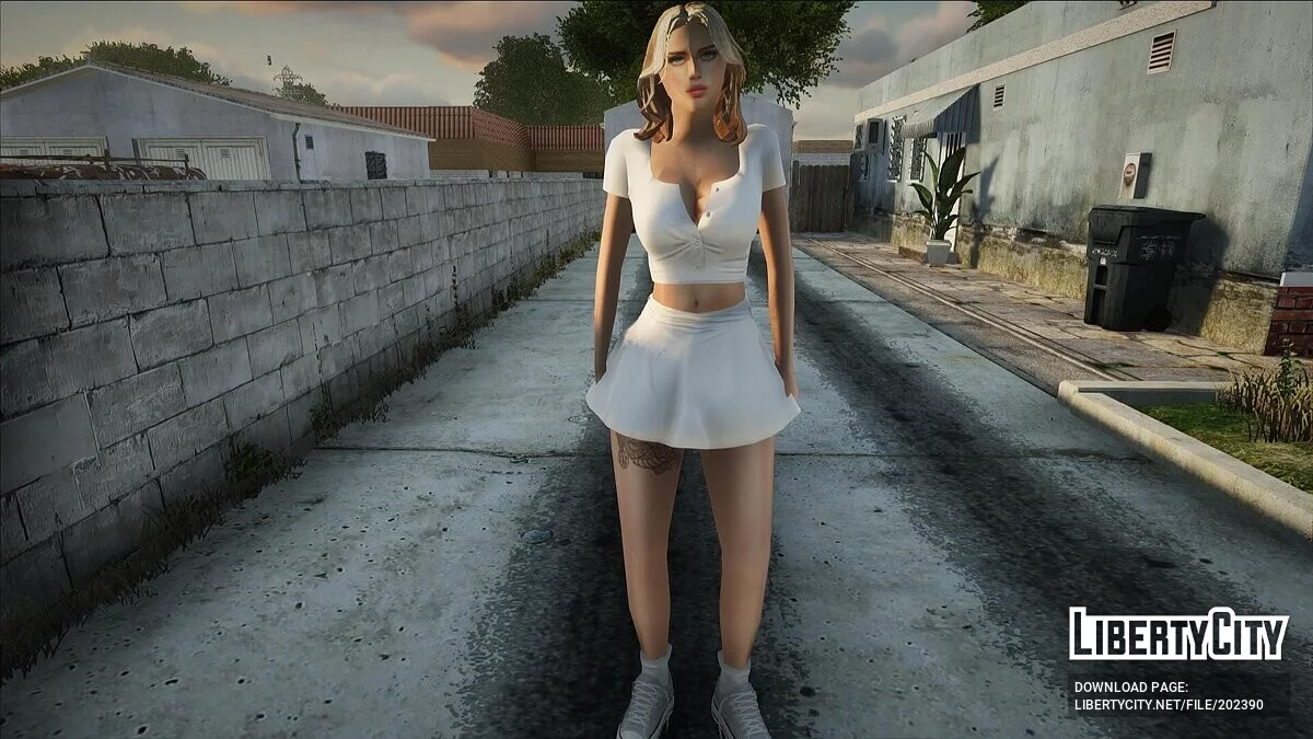 Пять женских скинов / GTA San Andreas