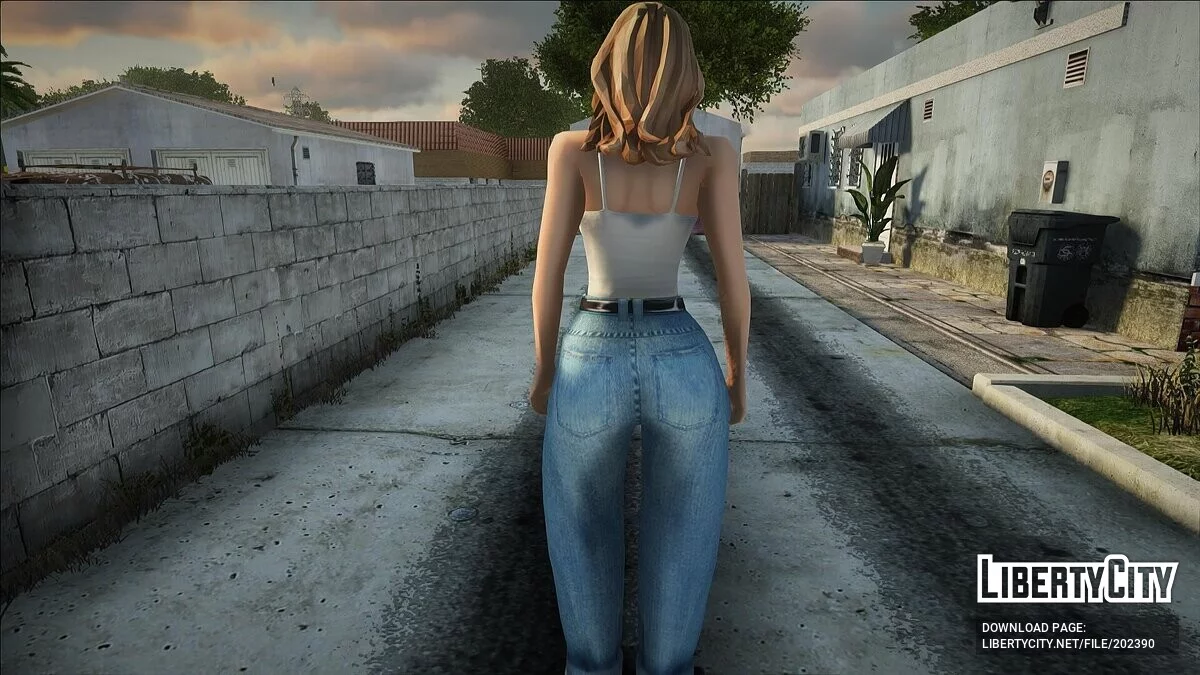 Пять женских скинов / GTA San Andreas