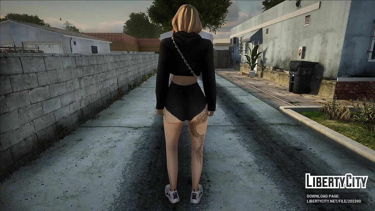 Пять женских скинов / GTA San Andreas