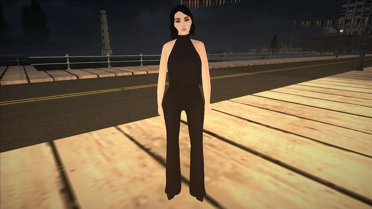 Симпатичная брюнетка / GTA San Andreas