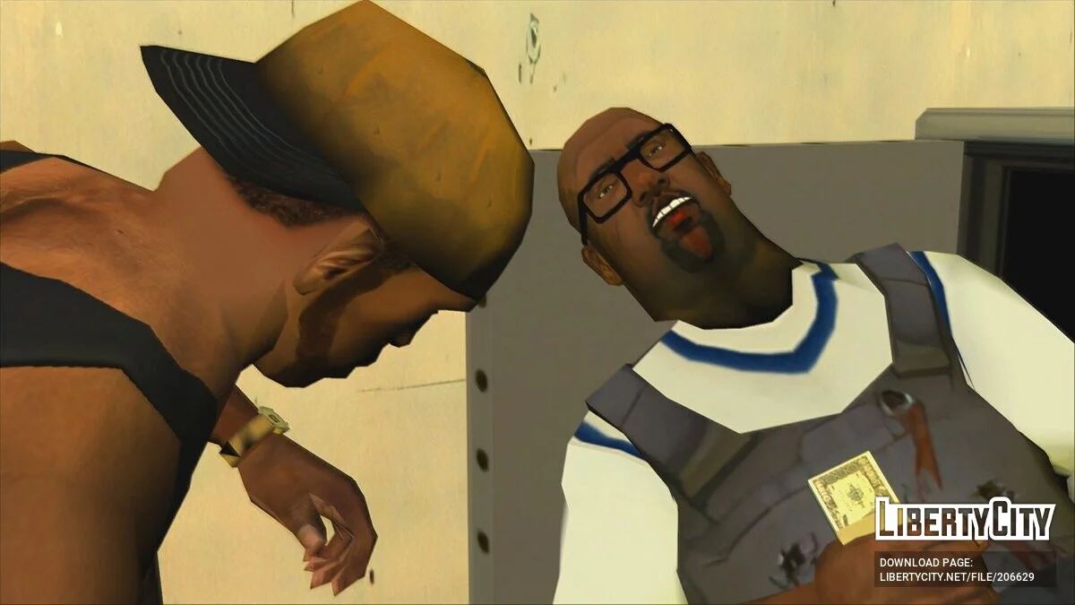 Логичный Биг Смоук (smokev) в конце игры / GTA San Andreas