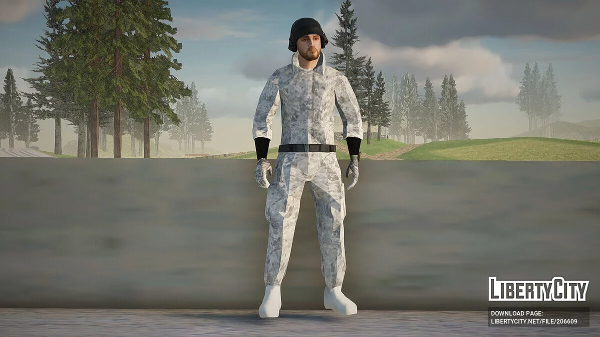 Морпехи в зимнем камуфляже [LQ] / GTA San Andreas
