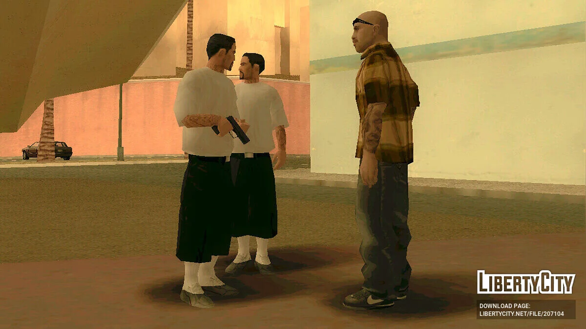 Пак скинов GTA SA Stories от SASquad / GTA San Andreas