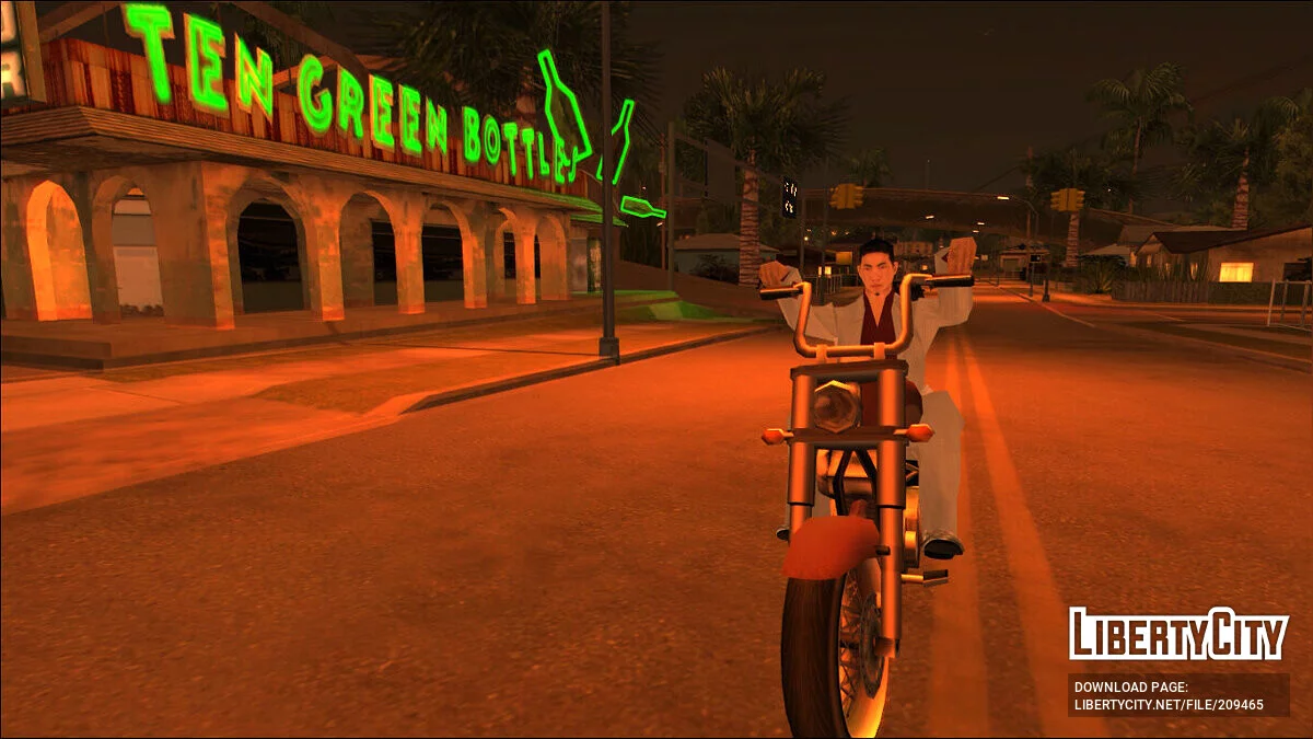Кадзума Кирю (Yakuza)  в стиле SA / GTA San Andreas
