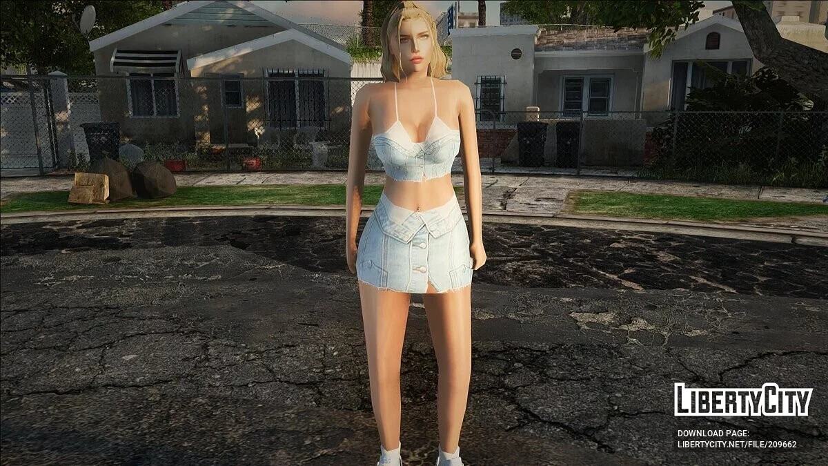 Сборник симпатичных девушек / GTA San Andreas