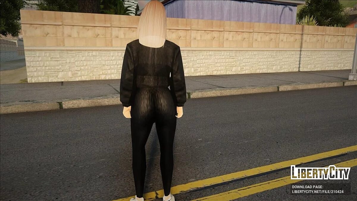 Симпатичная блондинка / GTA San Andreas
