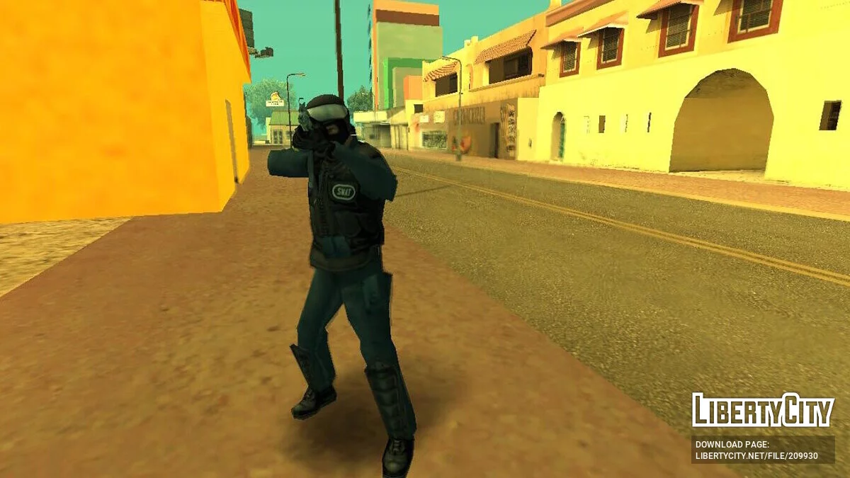 SWAT из Manhunt 1 (Remade) / GTA San Andreas
